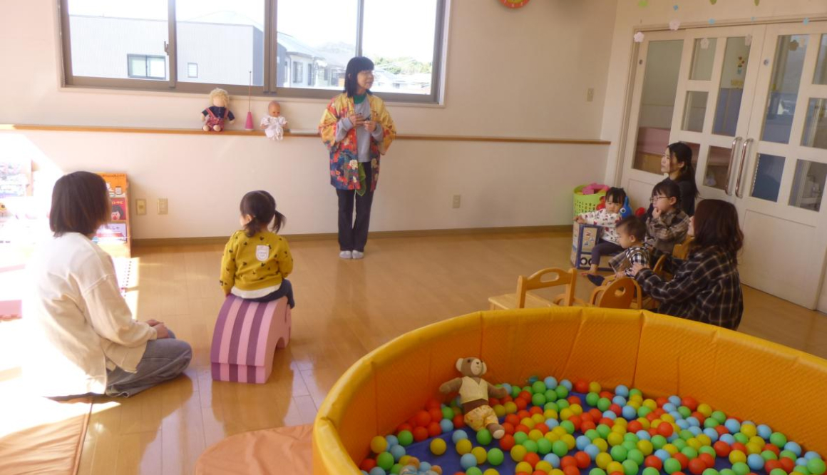 海南市子育て支援センターの今月の様子