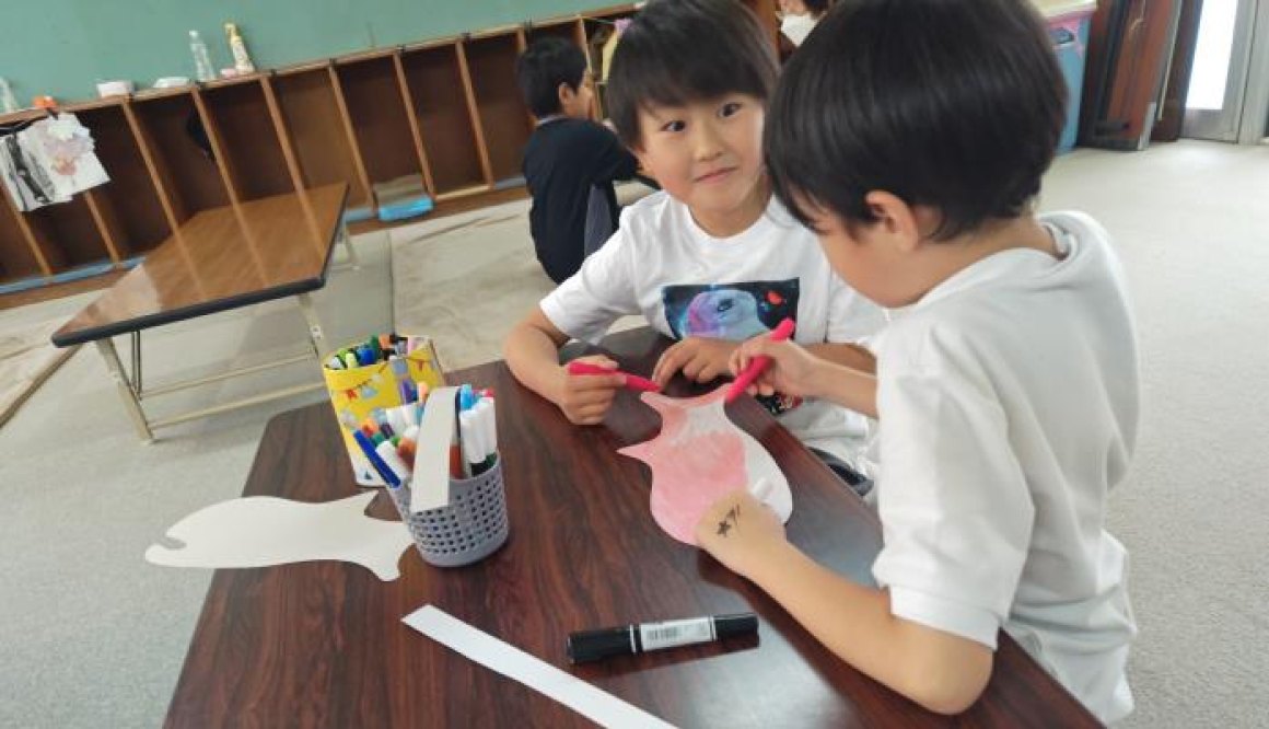 学童保育きたのかみの今月の様子