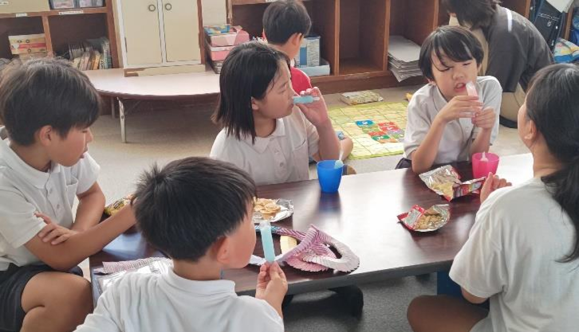 学童保育きたのかみの今月の様子